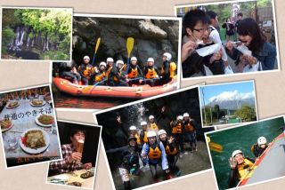 2013春合宿（テニス＋ラフティング）