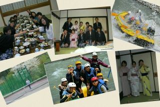 2012春合宿（テニス+ラフティング）