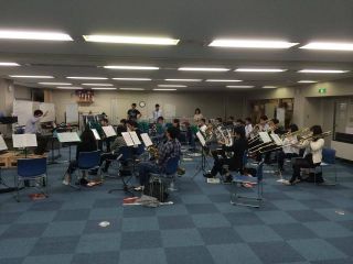 吹奏楽コンクールに向けて本格的な練習が始まりました