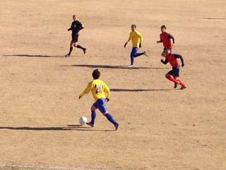 東京都秋期シニアサッカー選手権（Over40）準決勝 VS 四十雀クラブ東京