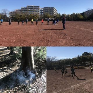 1/2  多摩サッカークラブ初蹴り
