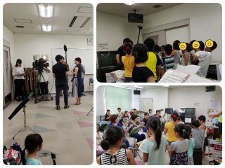 テレビ局の取材がありました♪