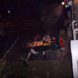 18時半BBQ開催