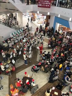 ♪12月24日(祝)イオンモール神戸南クリスマスコンサート出動♪