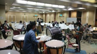 練習（明石市立勤労福祉会館）