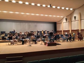 リハーサル（明石市民会館大ホール）