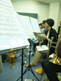 練習(明石市立勤労福祉会館)