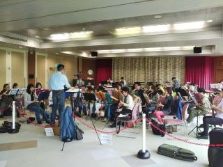 練習(明石市立勤労福祉会館)