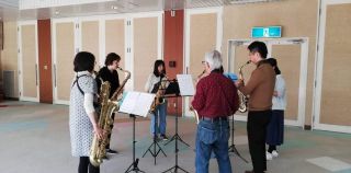 練習(明石市立勤労福祉会館)