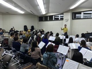 練習(明石市立勤労福祉会館)