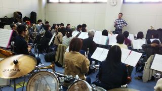 練習(明石市立勤労福祉会館)