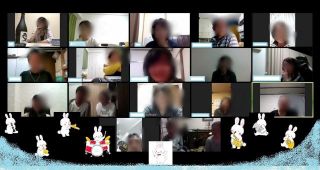 zoom飲み会開催♪