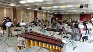 練習（明石勤労福祉会館多目的ホール）
