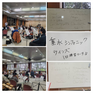 1日練習（明石勤労福祉会館多目的ホール）