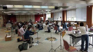 練習（明石勤労福祉会館多目的ホール）