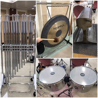 練習（明石勤労福祉会館多目的ホール）