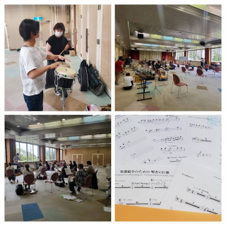 練習（明石勤労福祉会館多目的ホール）