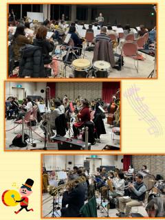 2月22日(土)練習(明石勤労福祉会館)