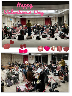 2月14日(土)練習(明石勤労福祉会館)