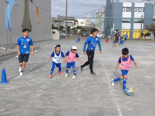 午後練習（さいたまSCとの交流練習）