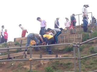 アルプス山再生計画進行中