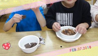 バレンタイン制作