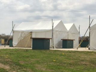 明日の準備 感謝しながらやっています。雨対策も着実に。