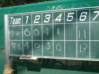 ７リーグ　豊玉小戦