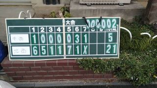セブンリーグ初戦 北西戦