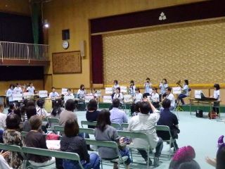 歌島中学校　ファミリーコンサート