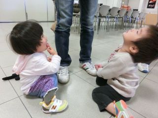 自主練の時の子どもたち～