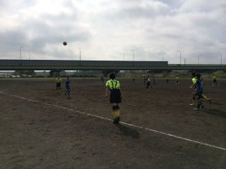 FC福生交流試合(河川敷)