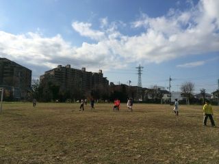 郵政グラウンド練習(年内最後の郵政グラウンドかな)