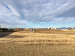 河川敷自主トレ