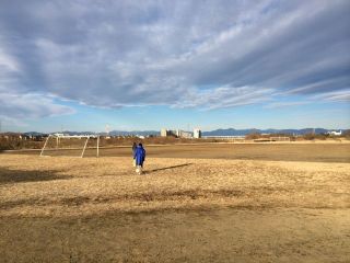 【初蹴り】本日の河川敷練習予定