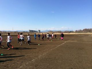 フィジカルトレーニング&強化試合(河川敷)