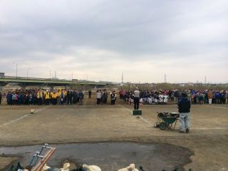 クリーン多摩川参加！