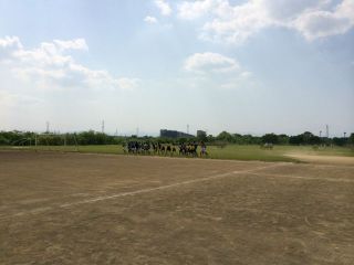 1年生河川敷練習