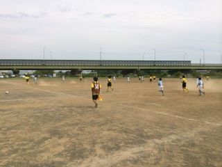 コンソルテ戦（河川敷グランド）