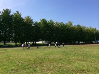 郵政グランド練習アルタイル