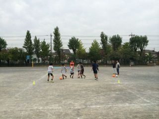 午後の部国立4小練習