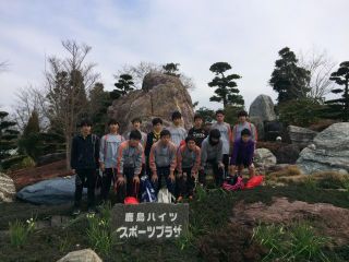 卒団合宿記念写真