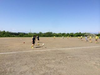 終日河川敷グランドトレーニングマッチ