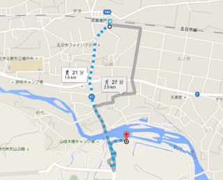 5/15遠征地図(1年生バリオーレ日の出TM)