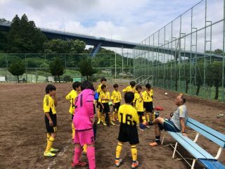 トレーニングマッチ終了