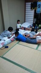 合宿お部屋の様子