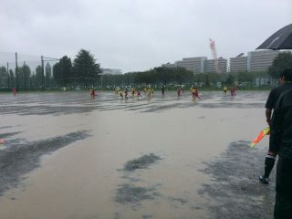 雨天のため練習会中止です！