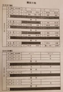 第68回近畿中学校総合体育大会ホッケー競技の組み合わせ及び試合日程