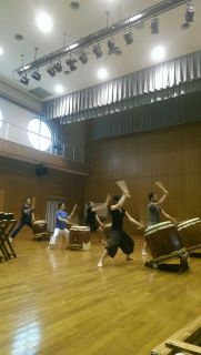 7月27日久世ふれあいセンター練習風景