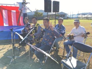 １１月３日　豊作祝　第１回「米穂夢」（まいほーむ）出演してきました。